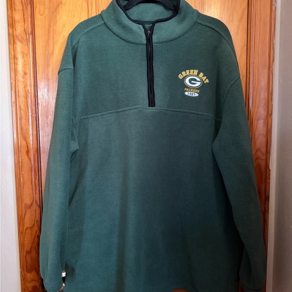 NFL Other - NFL Green Bay Packers Dark Green Fleece Quarter-Zip Pullover